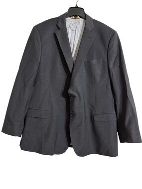 Brooks Brothers Explorer Fitzgerald Fit Charcoal Wool Blazer 48R